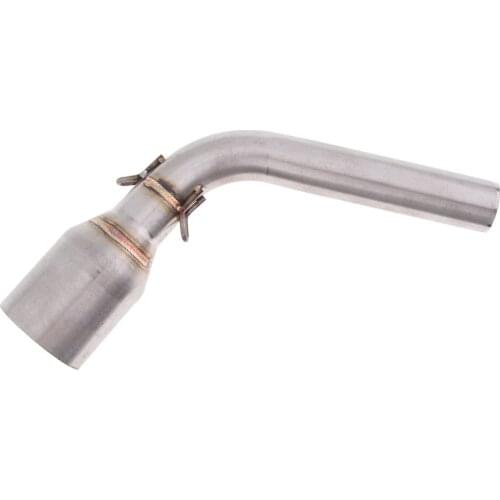 51mm Motorcycle Exhaust Muffler Mid-Pipe For HONDA GROM MSX125 2013-2015