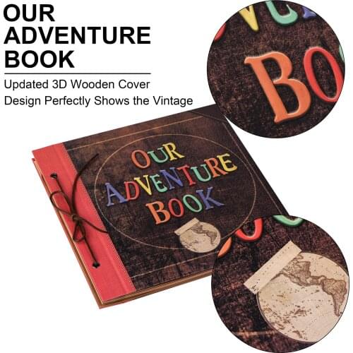 DIY Travel Adventure Photo Album Adventure Book Creative Anniversary Photo Album Scrapbook Handmade Gift Box Memory Gift