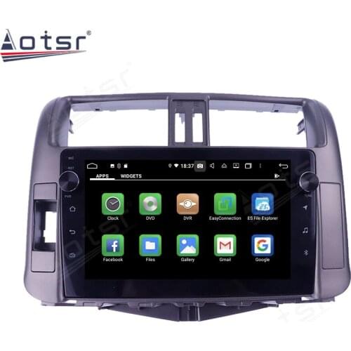 For Toyota Land Cruiser Prado 150 2010 - 2013 IPS Screen Android Car Radio Multimedia Player GPS Navigation PX6 CarPlay