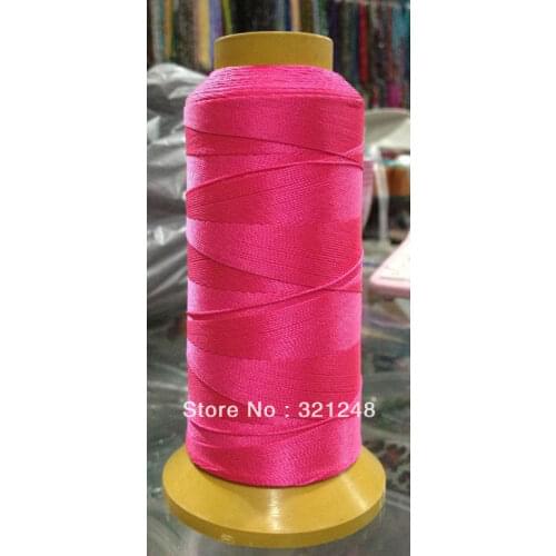 Free postage HOT 200Y Pink Bead Cord Thread Line Fit Necklace 0.5MM (please look Down) MY2346