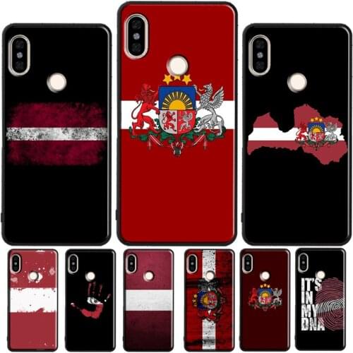 Latvian Flag Coat Of Arms Case For Xiaomi Redmi 9 9A 9C 7A 8A 9T Back Cover For Redmi Note 10 Pro 7 8 9 Pro 8T 9S