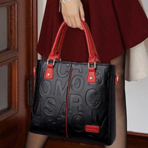 Ladies Letter Shoulder Hand Bags For Women 2021 Purses Luxury Handbags Women Bags Designer Fashion Sac Large Capacity Tote Bag