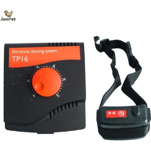 JanPet Electric Dog Fence System Waterproof Rechargeable Dog Fencing Collar Wireless Pet Fences for 1 Dog