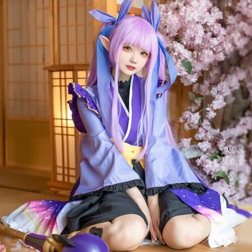 Anime Game Princess Connect Re:dive Cosplay Costume Hikawa Kyoka Cosplay Costumes Halloween Clothes Set For Women Xcw