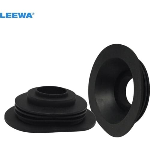 LEEWA 10PCS Waterproof Universal Car HID LED Headlight 33mm/70mm Dustproof Cover Rubber Sealing Cap Headlamp Covers #CA5577