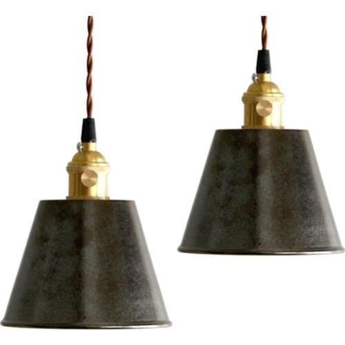 Nordic Design Modern LED Pendant Lamp Loft Brass Ceramics Hanging Light Dining Room Indoor Lighting Antique Droplight Luminaire