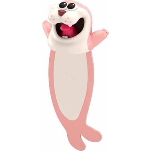 New Wacky Bookmark Stereo Kawaii Cartoon Bookmark 3D Animal Wacky Bookmarks for Book SCI88