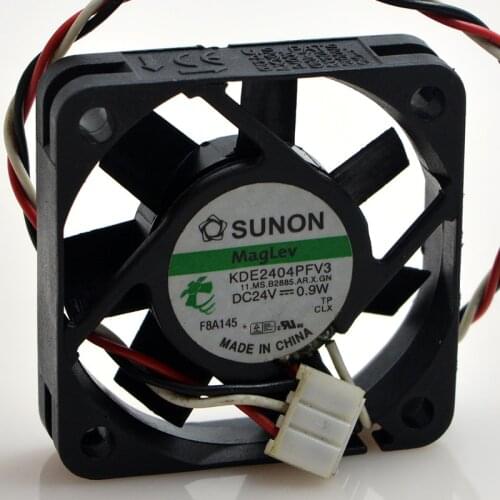 1PCS For Sunon KDE2404PFV3 Oil bearing Cooling Axial Fan DC 24V 0.9W 4010 40*40*10mm
