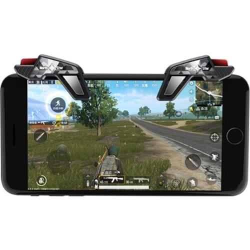 Hot Phone Gamepad Trigger Fire Button Aim Key L1R1 Shooter Controller PUBG FUT1 Pubg Controller For 4.6-6.5 Inch Mobile Phone