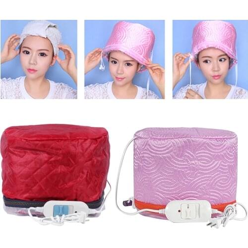 3 Modes Adjustable Hair Steamer Cap Dryers Electric Hair Heating Cap Hat Salon Home Use DIY Hair SPA Nourishing Styling Tools