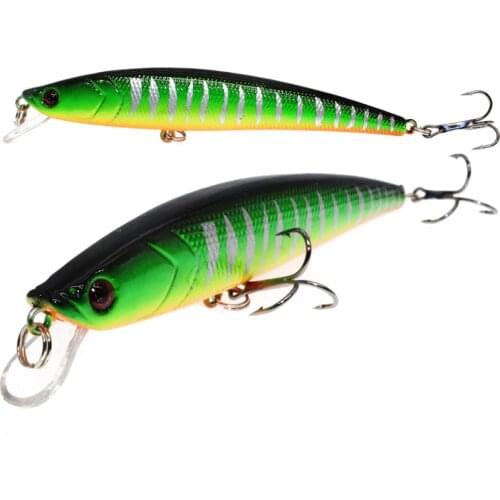 1PCS Minnow Fishing Lure 10g/8g Floating Hard Bait Wobbler Jig Bait Crankbait Carp Striped bass Pesca Fishing tackle SwimBait