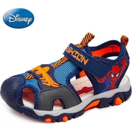 Marvels Spider-Man Boys Sandals Childrens Sandals Soft Sole Beach Shoes Boys Sandals Toddler Sandals