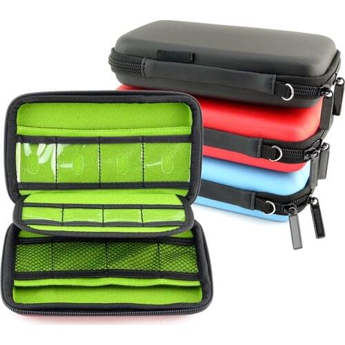 Besegad Digital Gadget Camera Bag Hard Drive USB Flash Drives Cable SD Card Power Bank Holder Storage Organizer Case 5 Layers