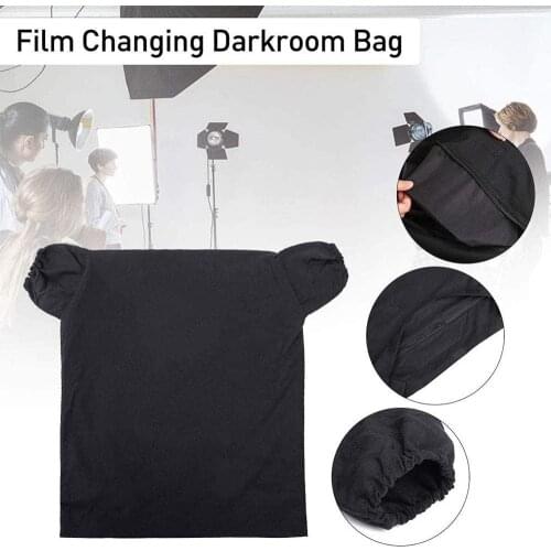 55*60cm Photography Camera Film Changing Darkroom Bag Load Photography Zipper Camera Bag Photo Tools Developing Tank Negative