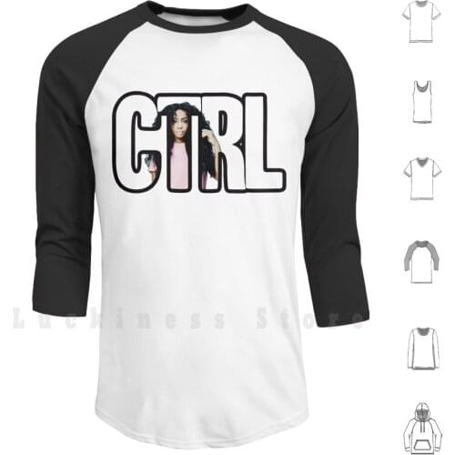 Sza Ctrl Tde Hoodies Long Sleeve Sza Ctrl Hip Hop R B Tde