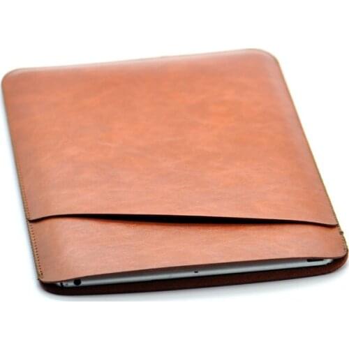 Double decker style super slim sleeve pouch cover,microfiber leather tablet sleeve case for iPad Air/Pro 9.7 inch