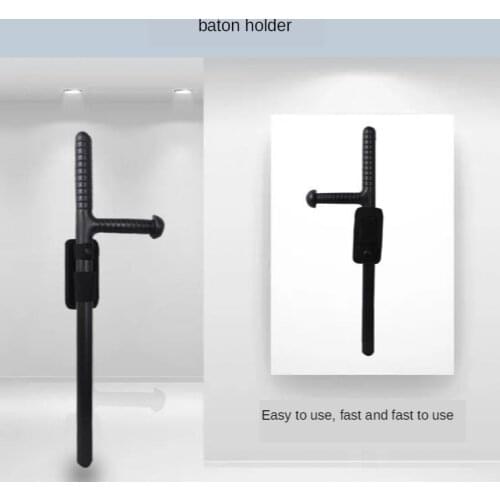 Universal T Type Baton Holder Stick Holster Tactical Molle Nylon Holster Duty Belt Carry Case