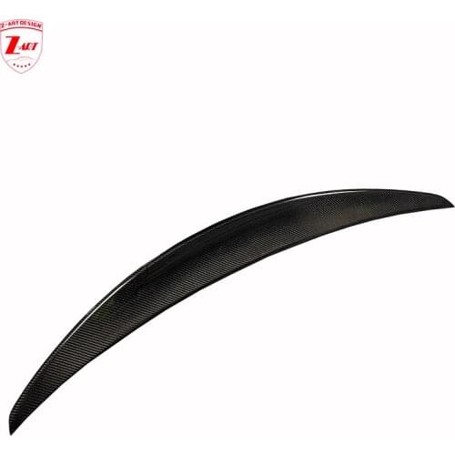 Z-ART carbon fiber rear spoiler for Gran Cabrio 2008-2018 carbon fiber rear boot spoiler for GC carbon fiber rear wing