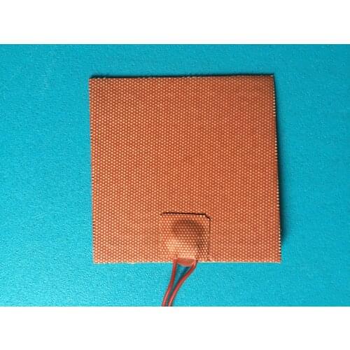 100x100mm 50W 220V Silicone Heater mat Heating Element heating plate Electric heating pad For Foot welding preheat heating