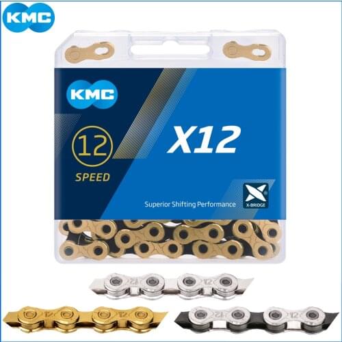 2021 Original KMC Bicycle Chains Z8.3 X8 X9 X10 X11 X12 Speed MTB Road 6 8 9 10 11 12 Bike Chain 116 Links Speed Bike Chains