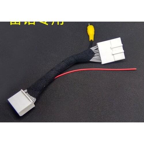 24 Pin rear View Camera adapter Connecting Cable For Renault Terrano Dacia Opel Vauxhall Clio 4 2012-up Dokker 2012