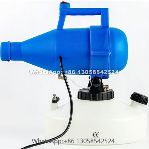 4.5L 1200W Electric ULV Fogger Machine Sprayer, Garden Greenhouse Disinfection Sprayer, Fine Mist Blower Pesticide Nebulizer