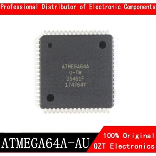 1pcs/lot ATMEGA64A-AU ATMEGA64AAU ATMEGA64A ATMEGA64 TQFP-64 In Stock