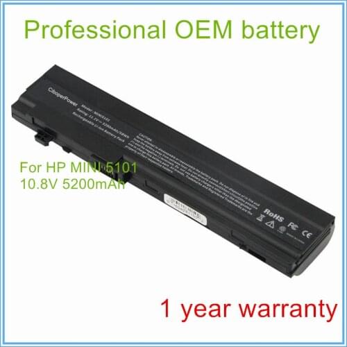 6 cell 5200mAh for Mini 5101 5102 5103 HSTNN-DB0G 532496-541 HSTNN-IB0F Laptop Battery