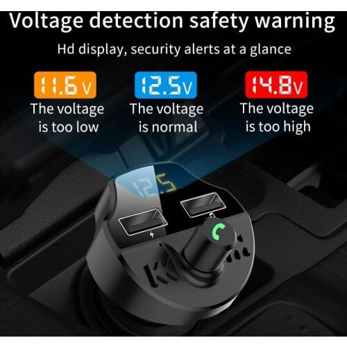 Car Bluetooth MP3 Music U Disk Player Multifunction Bluetooth Receiver Car Charger