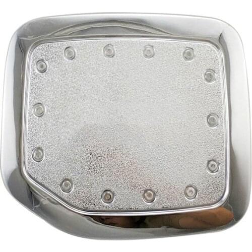 Fuel Tank Cover Gas Box Protective Garnish Moulding Sticker Panels For Toyota Land Cruiser 90 Prado FJ90 J90 1996-2002 Accessory