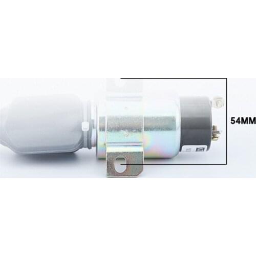 12v 24V Diesel Generator Set Engine Stop Solenoid valve excavator Extinguisher flame out fuel Switch