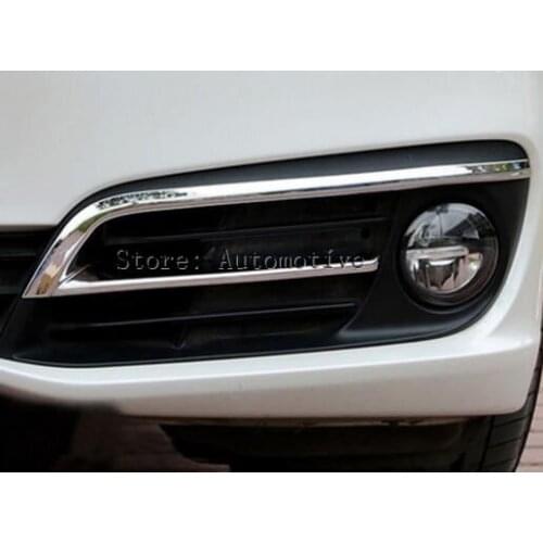 For BMW 5 Series F10 ABS Exterior Front Fog Light Lamp Cover Trim2014-2015 2pcs