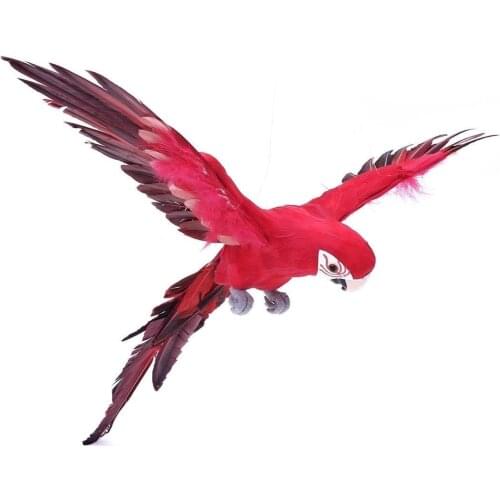 Artificial Parrots Bird Home Decor Simulation Birds Vividly Parrots Garden Cute Outdoor Pond Decoration