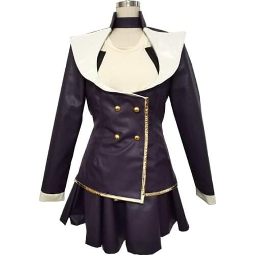 Anime JoJos Bizarre Adventure: Diamond Is Unbreakable cosplay costume Higashikata Josuke tops coat skirt suit cos Sexual turn