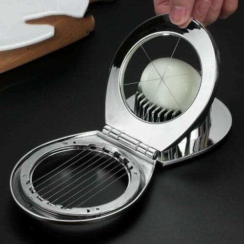 Multifunction Food Grade Stainless Steel Egg Slicer s Cutting Wedges Fruits Slicing Strawberry Cheese Kitchen Tool