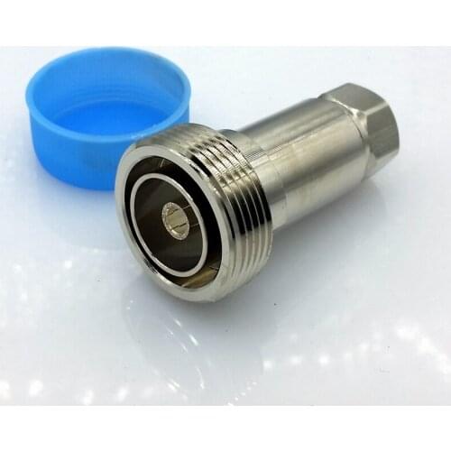 L29 DIN type Female connector 7/16 DIN type Female connector for 1/2S 50-9 helical corrugation feeder cable
