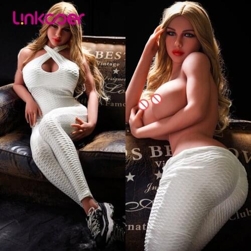 Linkooer 168cm Top Sex Doll Big Ass Silicone Muscle Women Lifelike Big Breast Adult Vaginal Anus Oral Love Doll Sex Toy for Men
