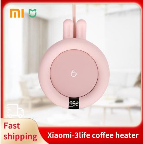 Xiaomi 3life Coffee Speed Heater Digital Display Intelligent Setting Temperature Insulation Cup Suitable For Various Materials