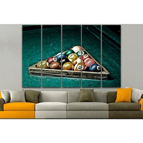 Wall Art HD Prints Billiards Game Balls Home Decor Poster Colorful Ball Pictures Canvas Paintings For Living Room Frame Artwork