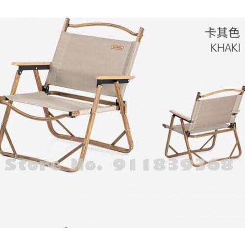 Portable outdoor folding chair camping leisure director chair backrest small stool fishing chair
