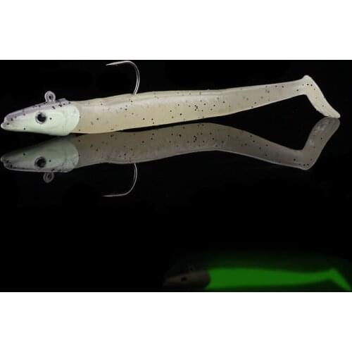 WALK FISH Silicone Fishing Lure Lead Head 10cm 10.3g Artificial Wobblers Jigging Bait Soft Lure Sea Bass Carp Fishing Tackle