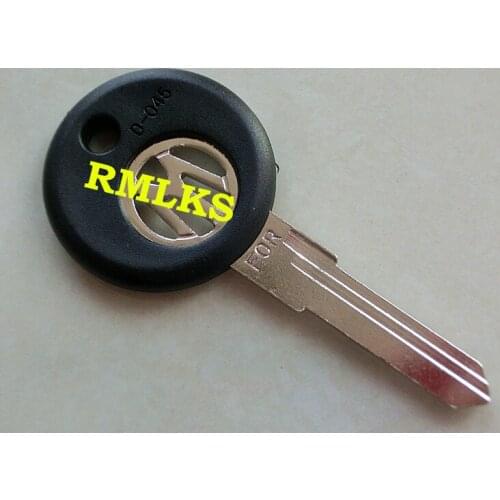 RMLKS Uncut Blade HU49 Metal Key Fob For VW JETTA HU49 Blade Without Chip Slot