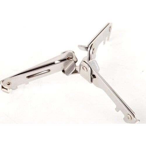 Folding Gas Can Cartridge Stand Tank Bracket Bottle Camping Tools Stainless Steel/Plastic