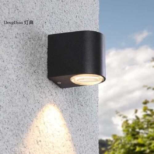 Mordern Home and Outdoor Lighting LED COB waterproof aluminum wall Downlights wall lamps Porch Lights Warm Light 220-240V
