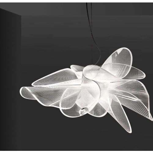 Modern minimalist Italian designer lamps Nordic creative living room dining room bedroom LED chandelier