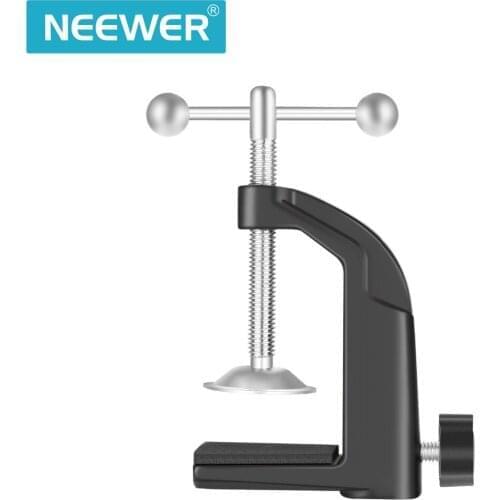 Neewer Heavy-Duty Metal Table Mounting Clamp for Microphone Suspension Boom Scissor Fits to 1.77Inches/ 4.5CM Desktop
