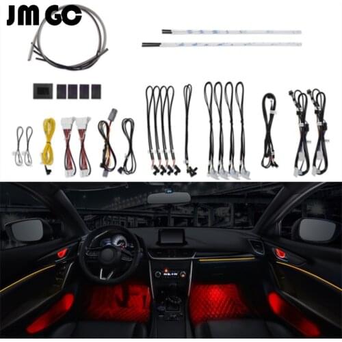 LED Ambient Light Suitable for Mazda 3 Axela Interior Ambient Light 64-color Trim Light Modified Interior Light Original Install
