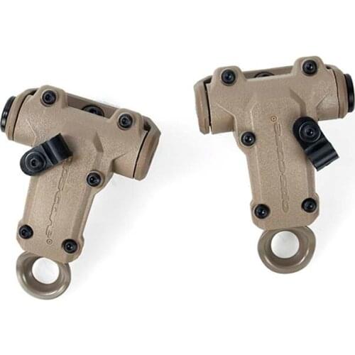 Tactical RAC Headset Earphone Special Replacement Rotary T Arm TMC3199 1 pair Free Shipping