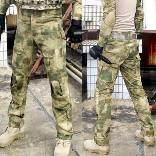 TAK YIYING Camouflage tactical military clothing paintball army cargo pants combat trousers militar tactical pants no knee pads