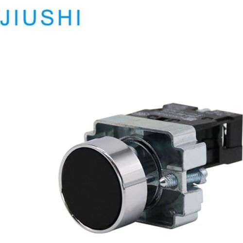 XB2-BA21 metal momentary push button switch NO NC black button 22mm